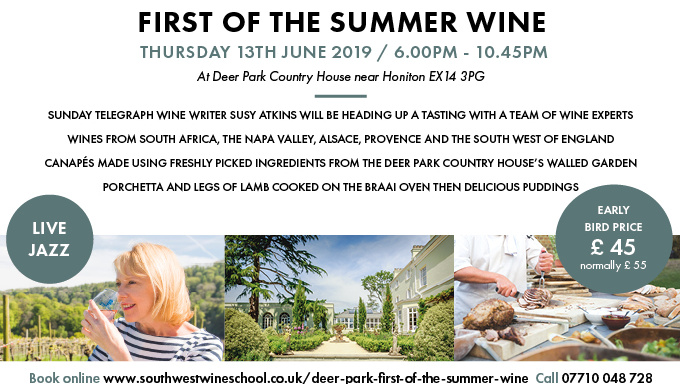 CELEBRATE ‘THE FIRST OF THE SUMMER WINE’ AT THE DEER PARK COUNTRY HOUSE